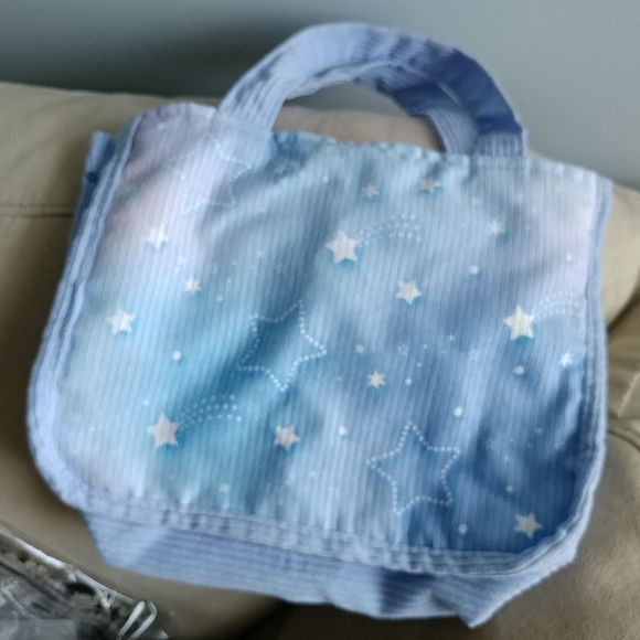 Sanrio Cinnamoroll & Milk Winter Magic Blue Tote Bag - Picture 2 of 5